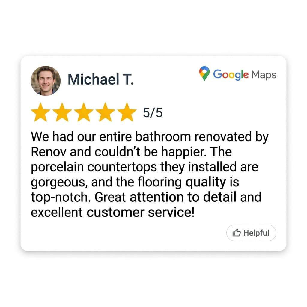 Google Review by Michael T.